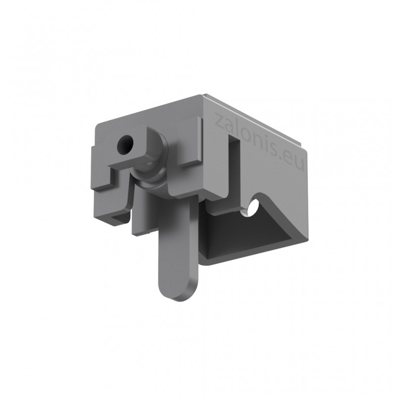 LEVERLOCK CURTAIN RAIL BRACKET / GRAY / SMALL